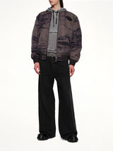J-KEPES-DLBZ Jacket in Black/Dark Grey
