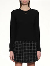 M-ALINESA Knit Sweater in Black