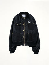 Carhartt WIP Nylon Twill x Duck Blouson in Black