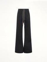 Wide Pusher Pants in Black