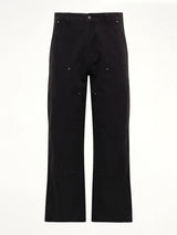 Worker Pant in Washed Black