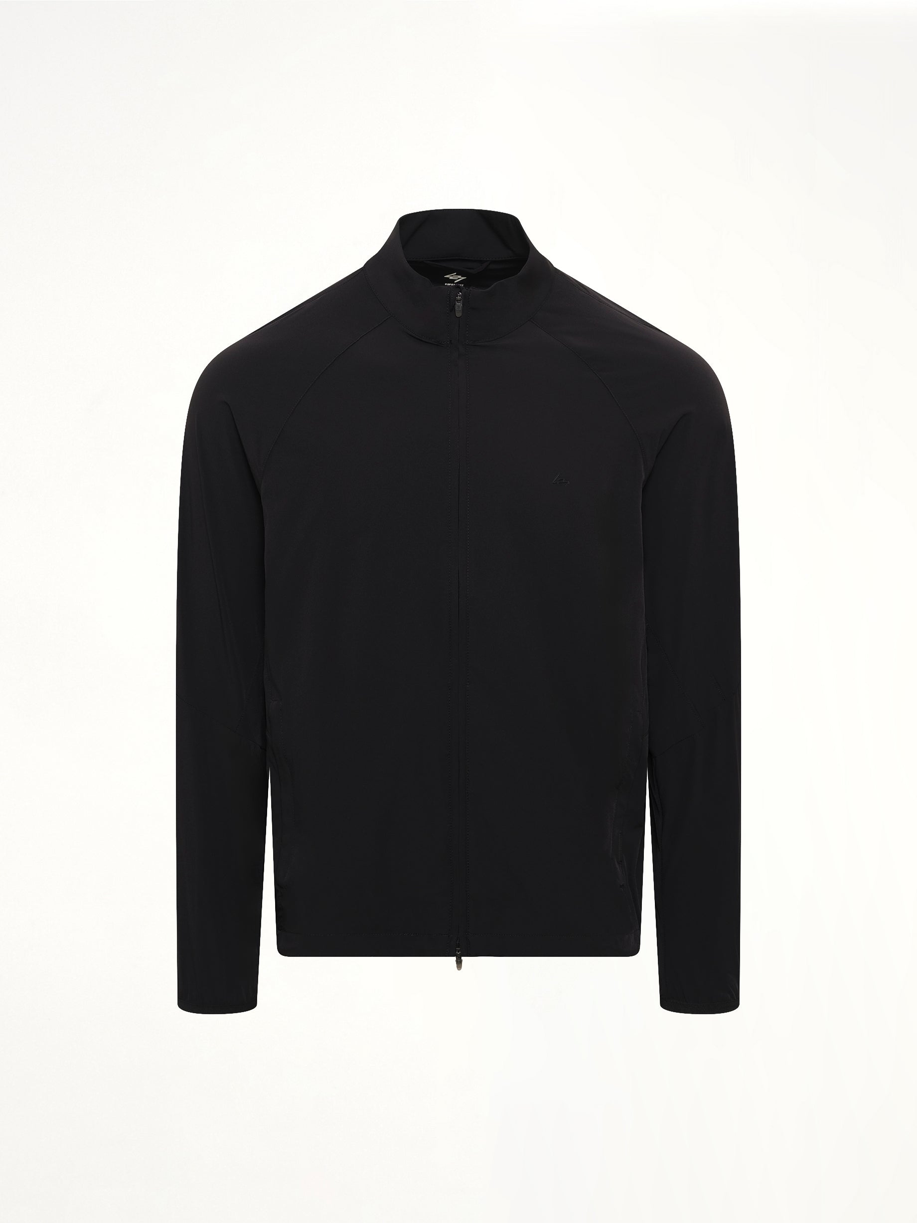 247 DNA Track Jacket in Jet Black