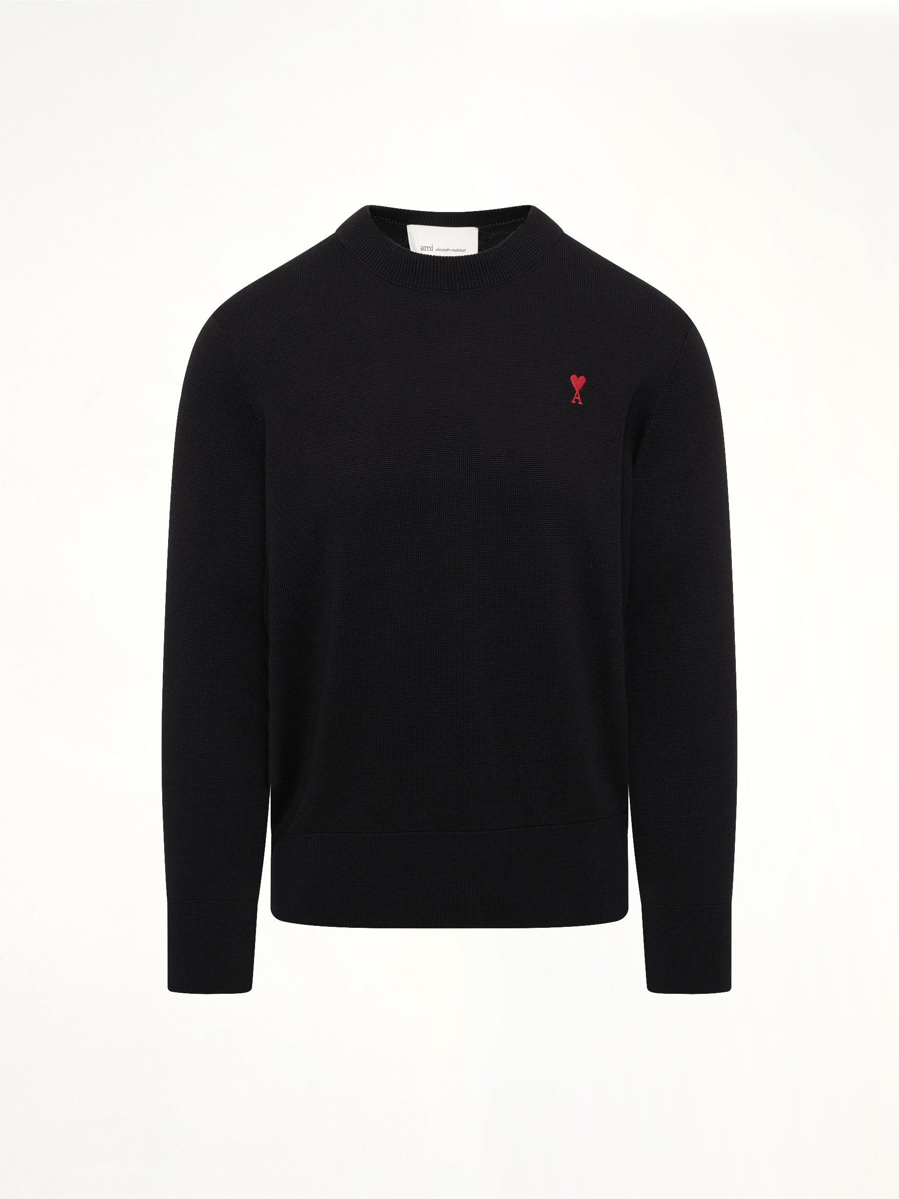 Small Ami De Coeur Sweater in Black