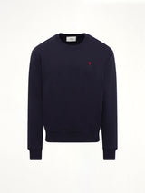 Red Ami De Coeur Sweatshirt in Navy