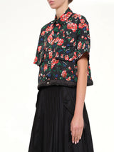 Floral Shirt in Black