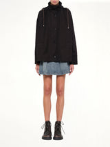 Hooded Jacket in Black