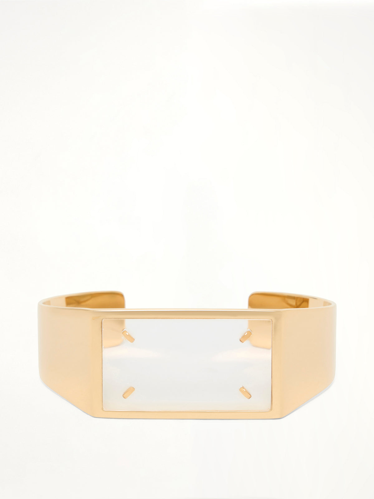 Four Stitches Bracelet in Yellow Gold Plating