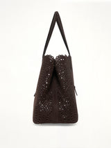 Mina 37 Tote Bag in Brun Fume