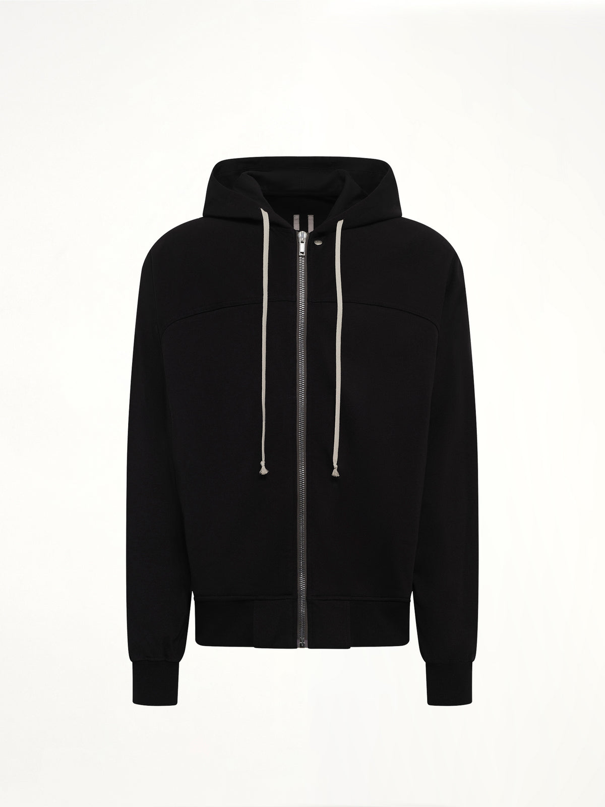 Heavy Jersey  Windbreaker in Black