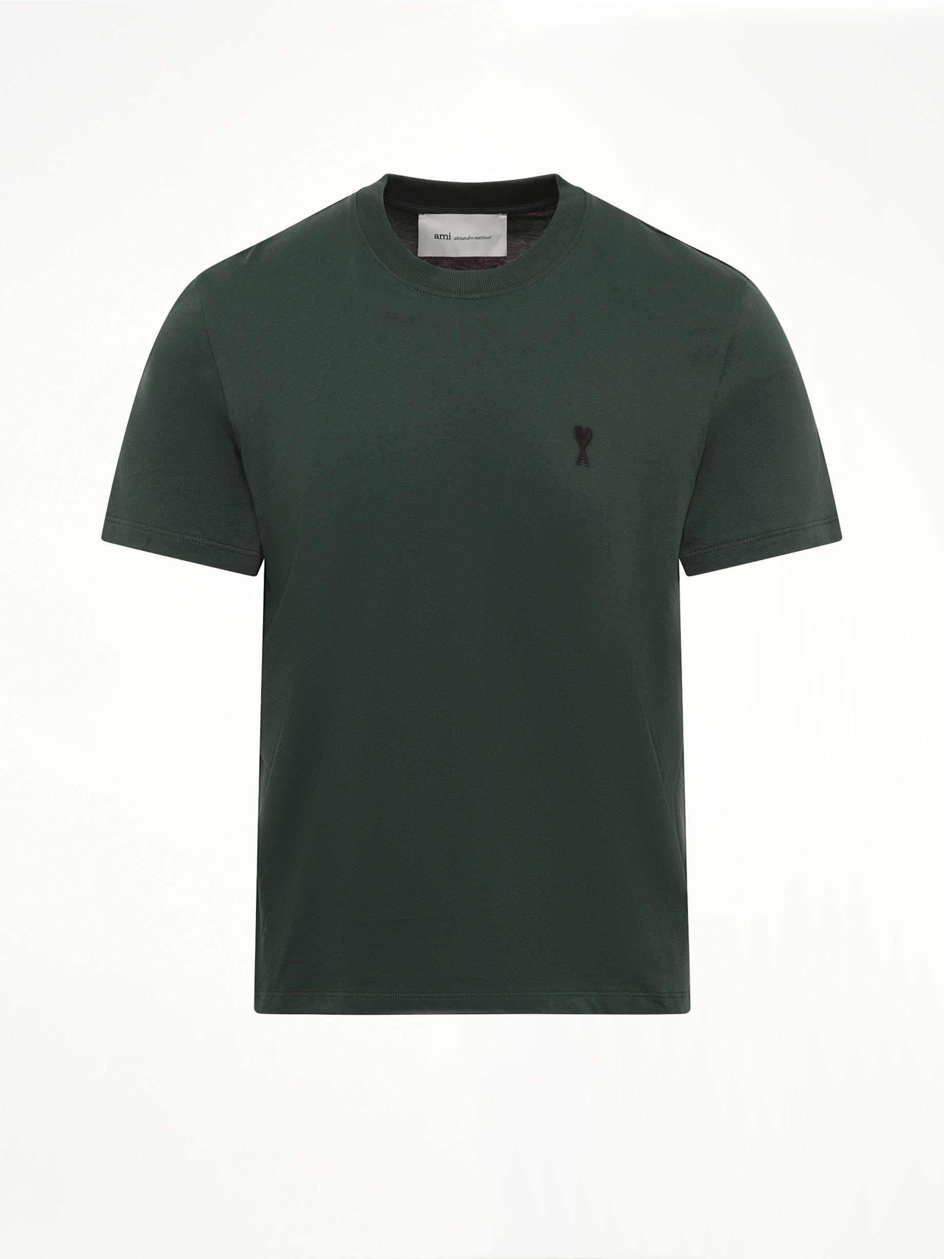 Ami De Coeur T-Shirt in Bottle Green