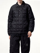 Down Coach Jacket in Black