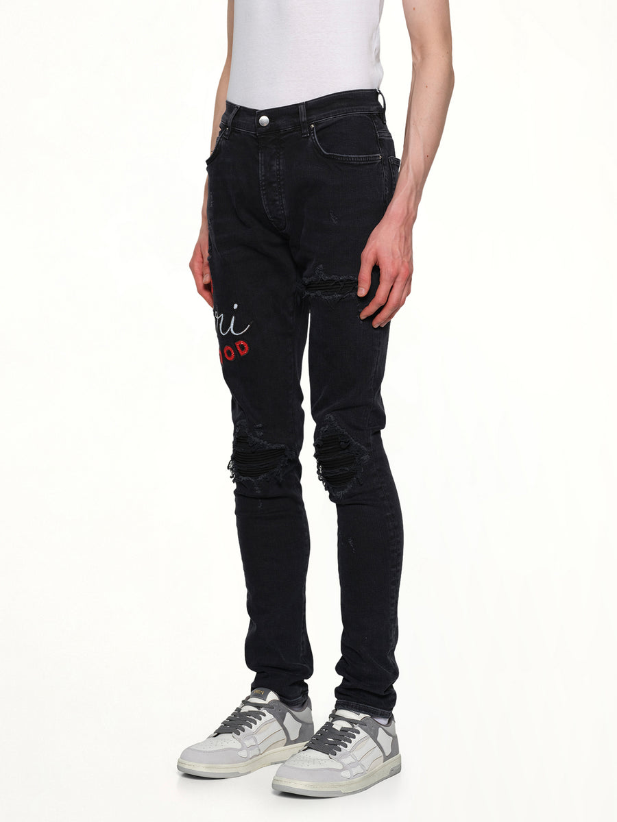 Club Amiri MX1 Jean in Dust Black