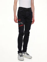 Club Amiri MX1 Jean in Dust Black