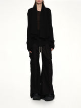 Hooded Medium Wrap in Black