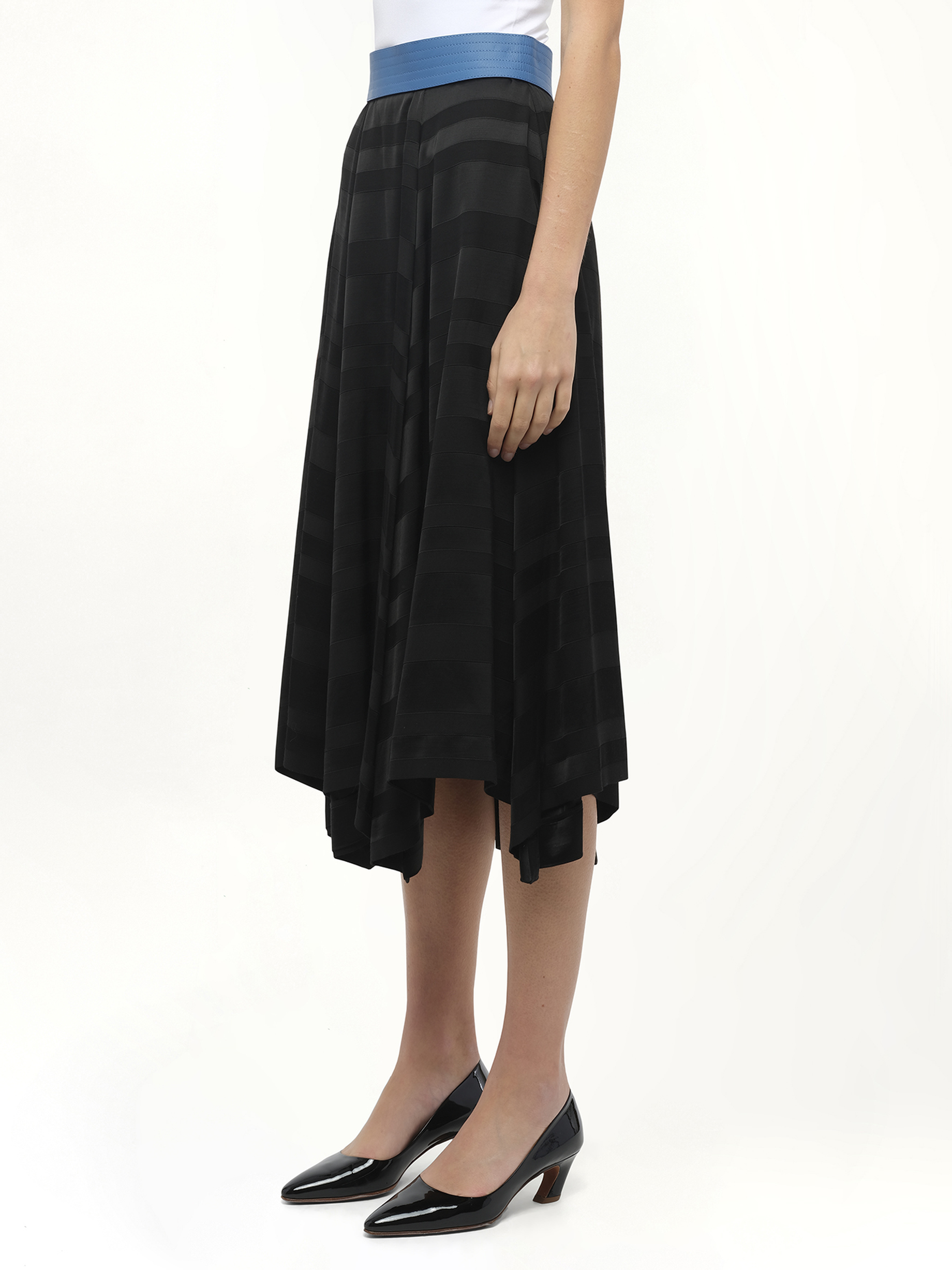 Asym Skirt in Black