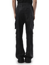 Rick Owens Silk Cargobelas in Black