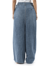 Loewe Draped Jeans AF in Indigo Blue
