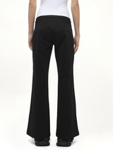 Casual Flared Sweatpants in Black