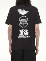 Graphic Short Sleeve T-Shirt in Black