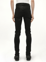 Waxed MX1 Jeans in Black Wax