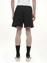Adidas X Chavarria Gym Short in Black/Red