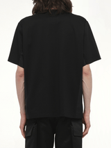 Suiting x Cotton Jersey T-Shirt in Black