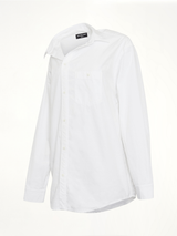 Off Shoulder Shirt in White