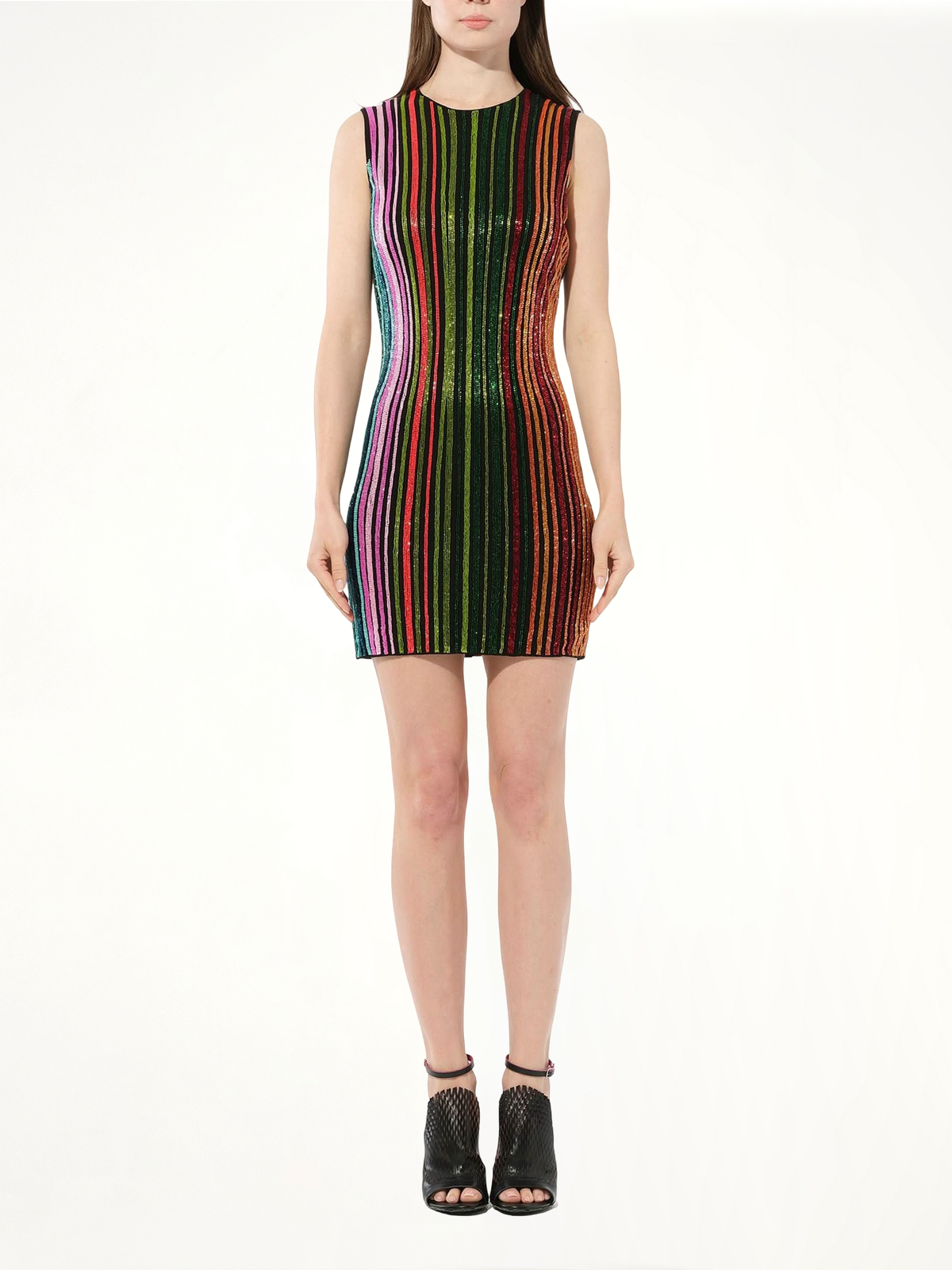 Woven Dress in Multicolor