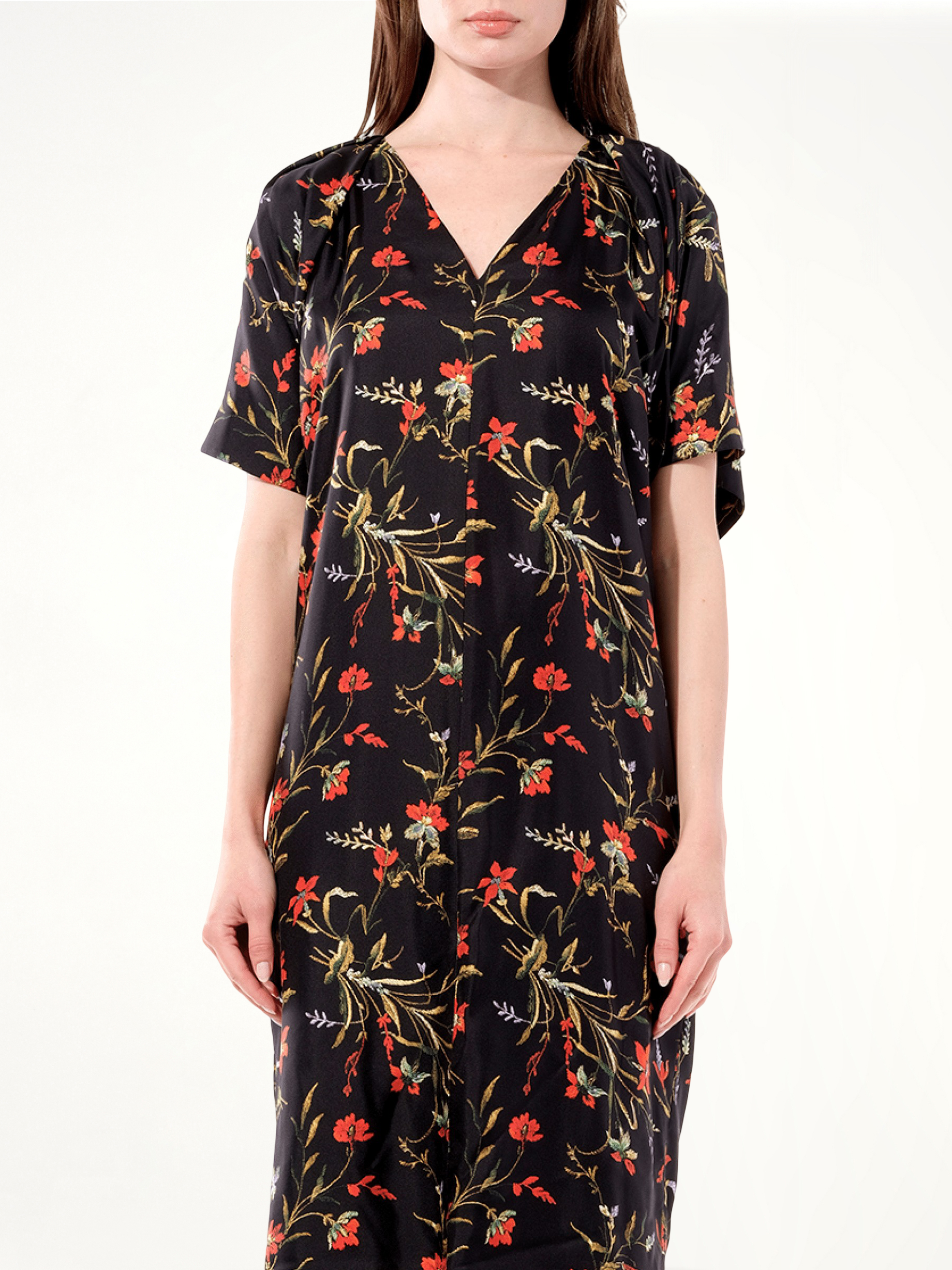 Trompe Dress in Black
