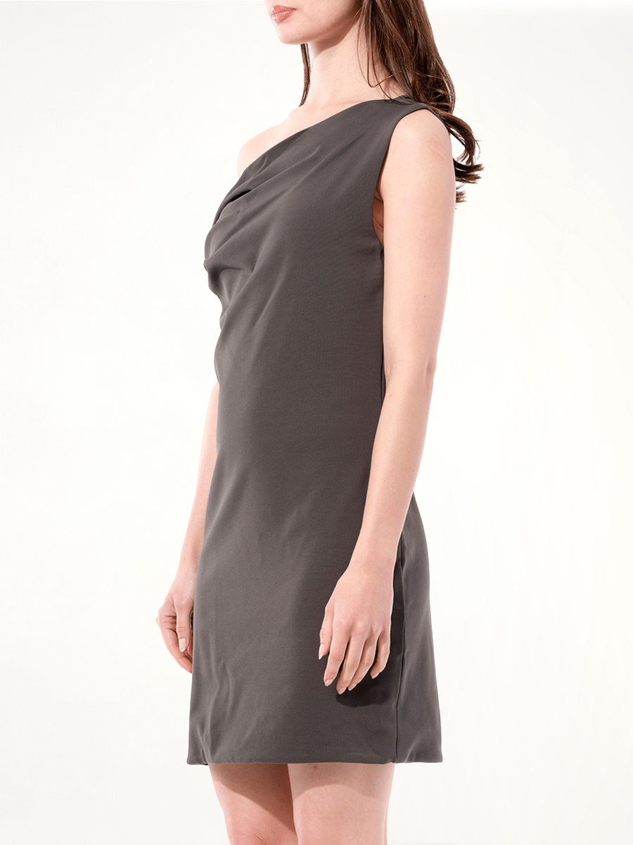 Mini Dress in Brown