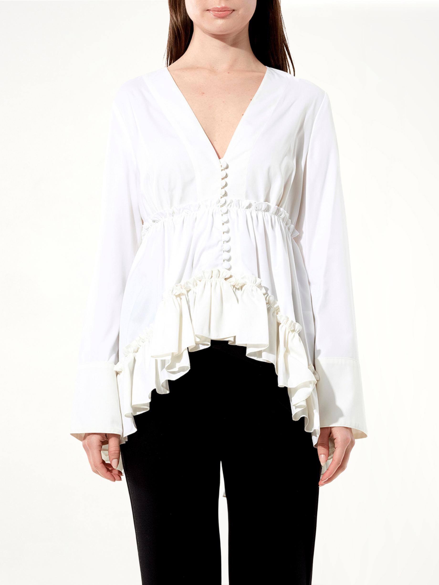 Oxford Top in White
