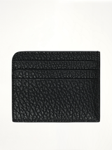 Four Stitches Card Holder in Black