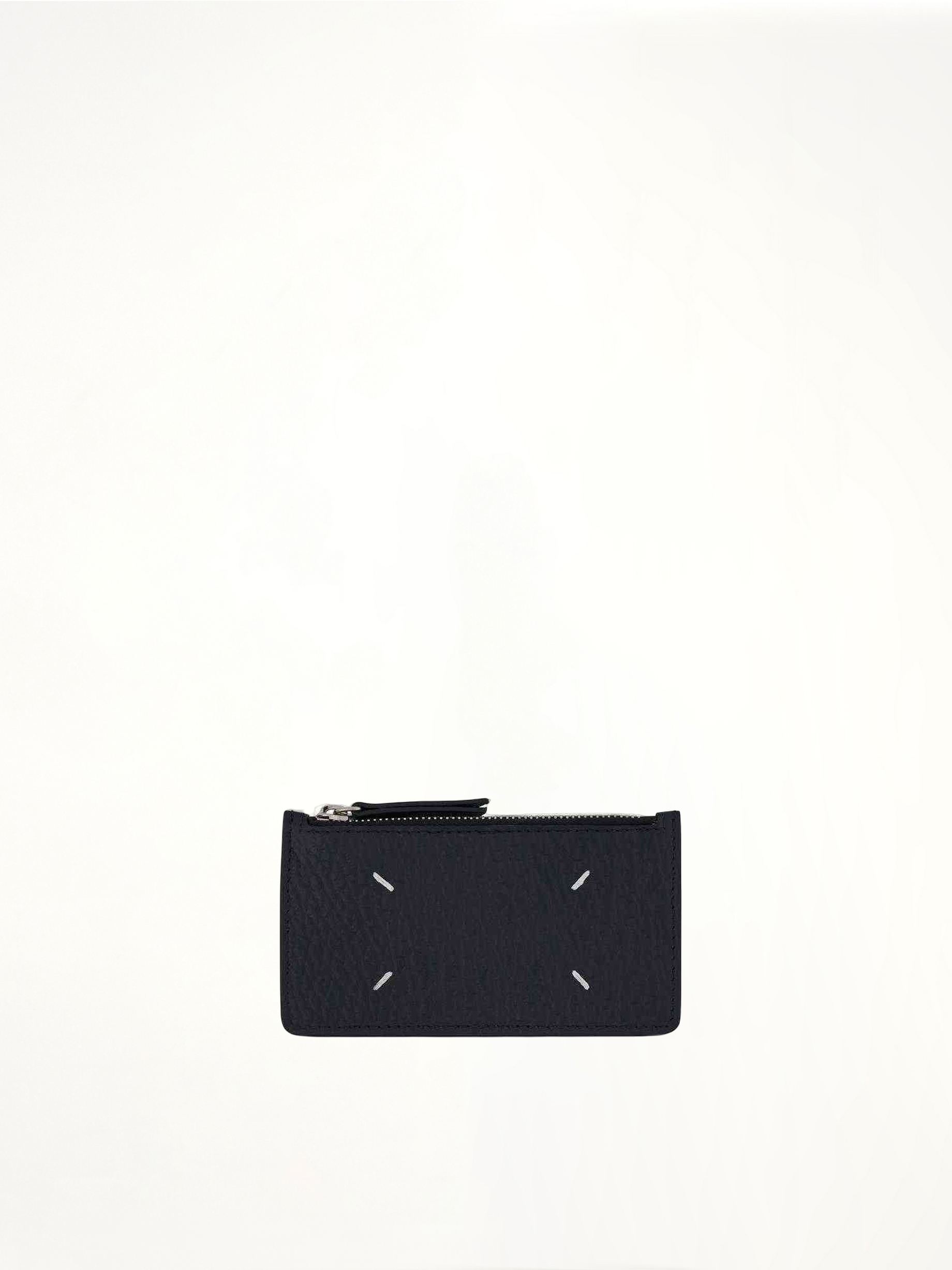 Zip Credit Card Holder in Black