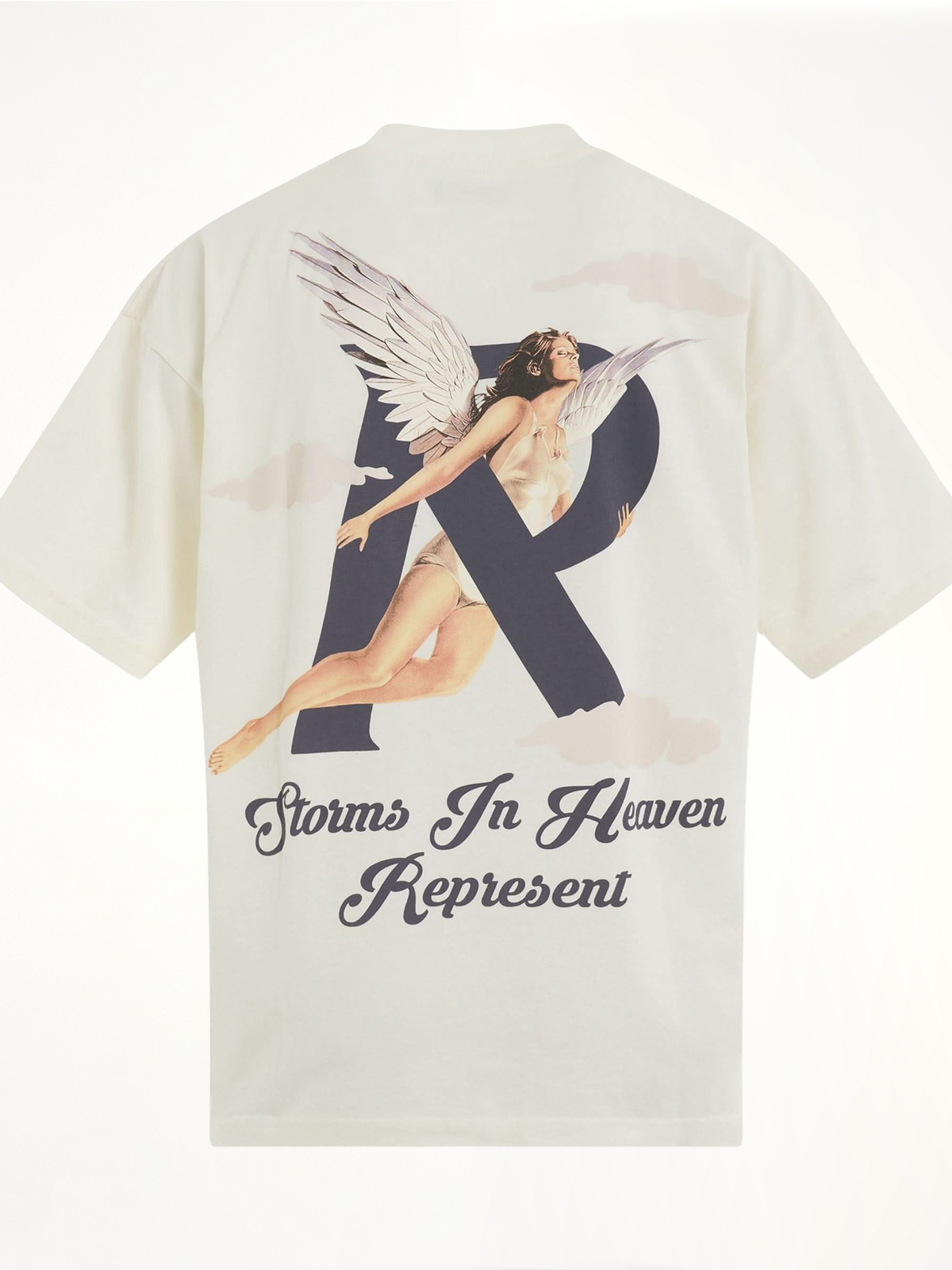 Storms in Heaven T-Shirt in Flat White