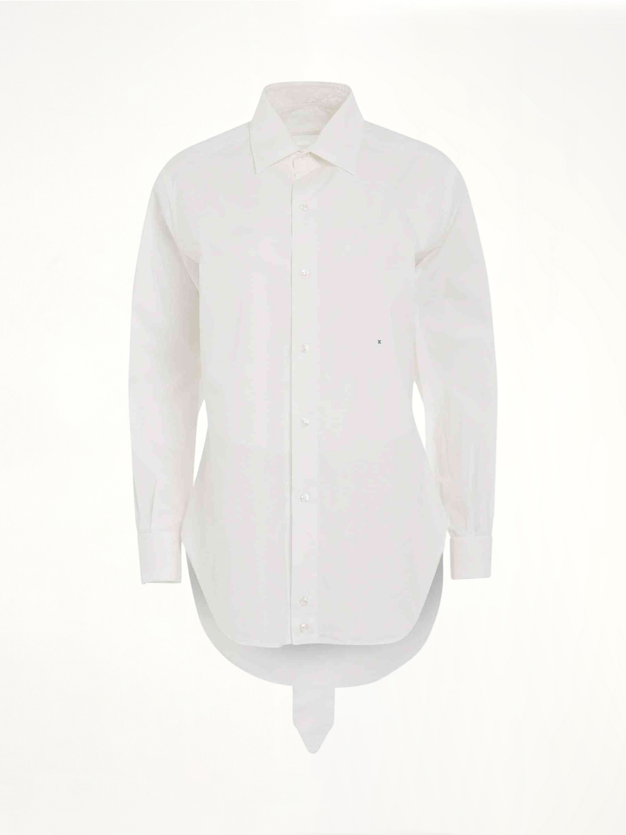 M Cotton Poplin Shirt in White