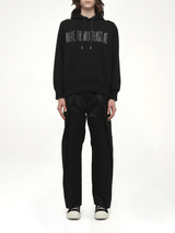 WHERE THE WILD THINGS ARE Logo Hoodie in Black