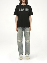 Amiri Stencil T-Shirt in Black