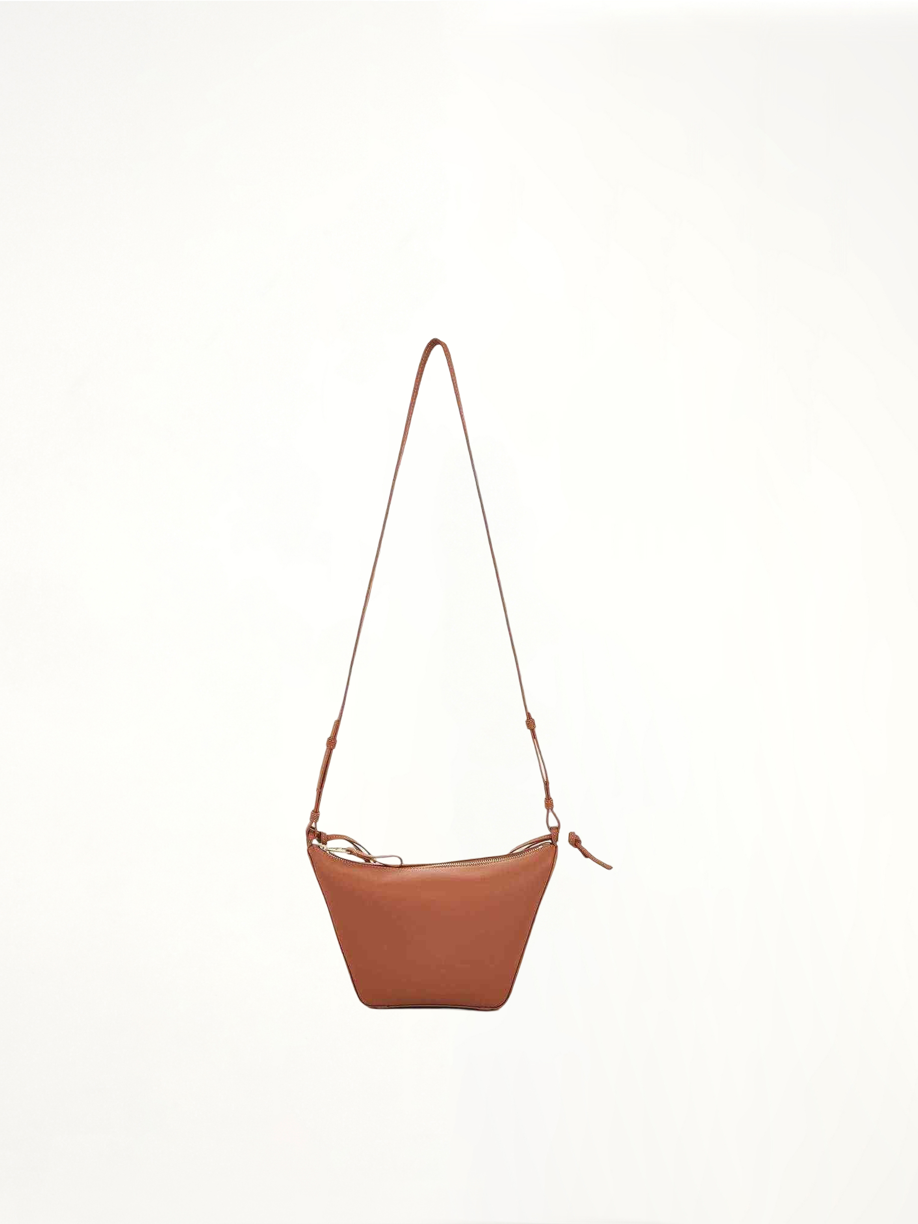 Mini Hammock Hobo Bag in Tan