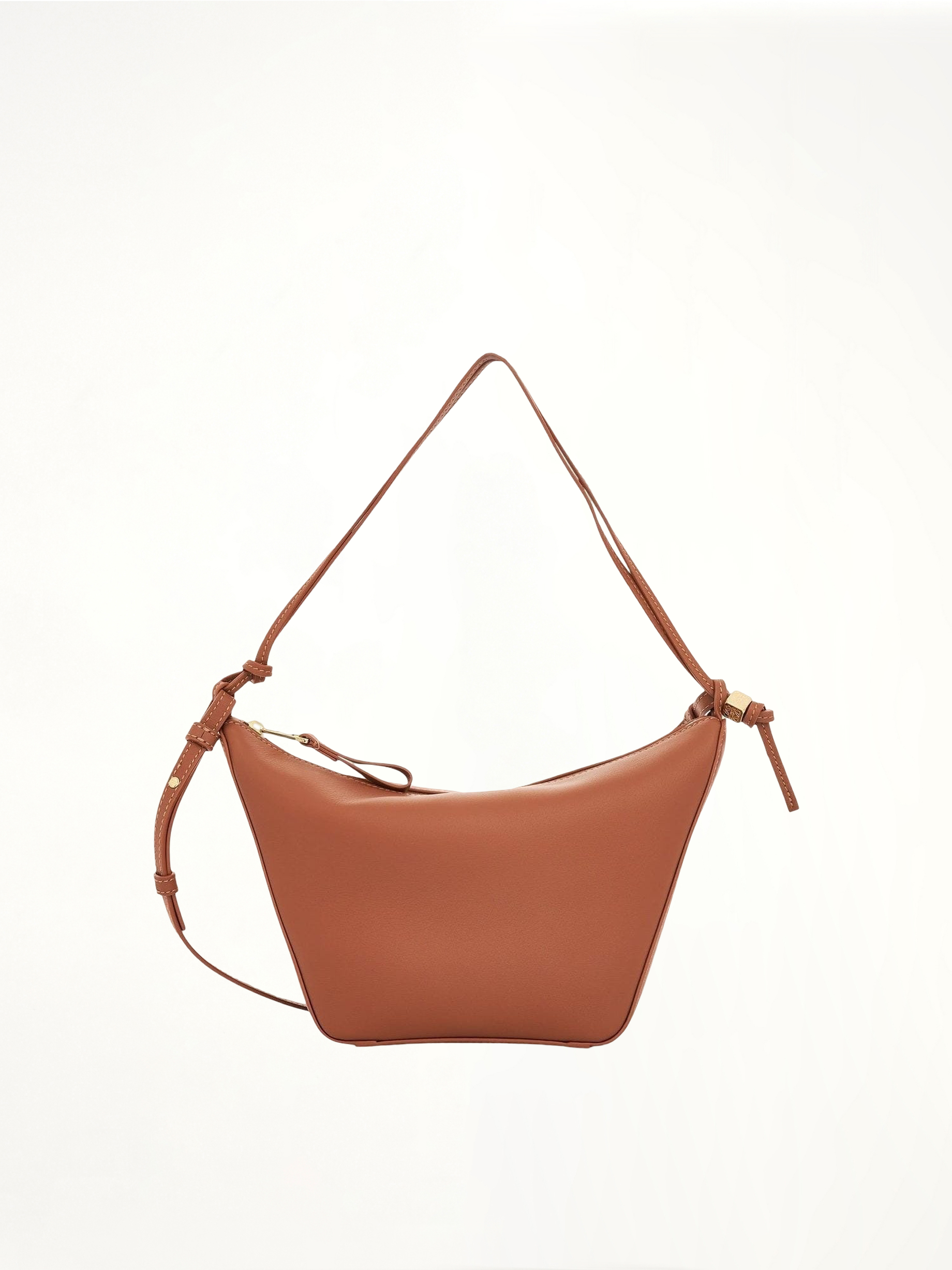 Mini Hammock Hobo Bag in Tan