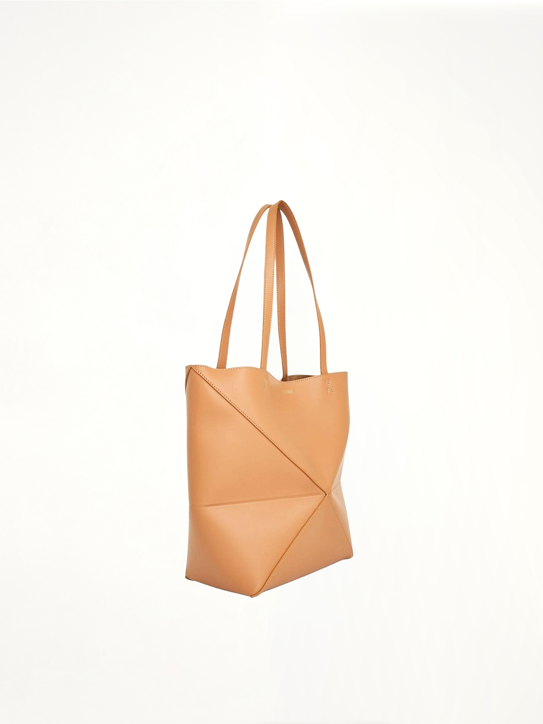 Medium Puzzle Fold Tote Bag in Warm Desert