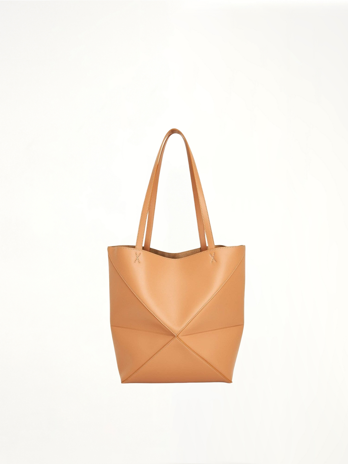 Medium Puzzle Fold Tote Bag in Warm Desert