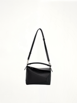 Small Puzzle Edge Bag in Black