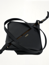 Mini Fold Puzzle Tote Bag in Black