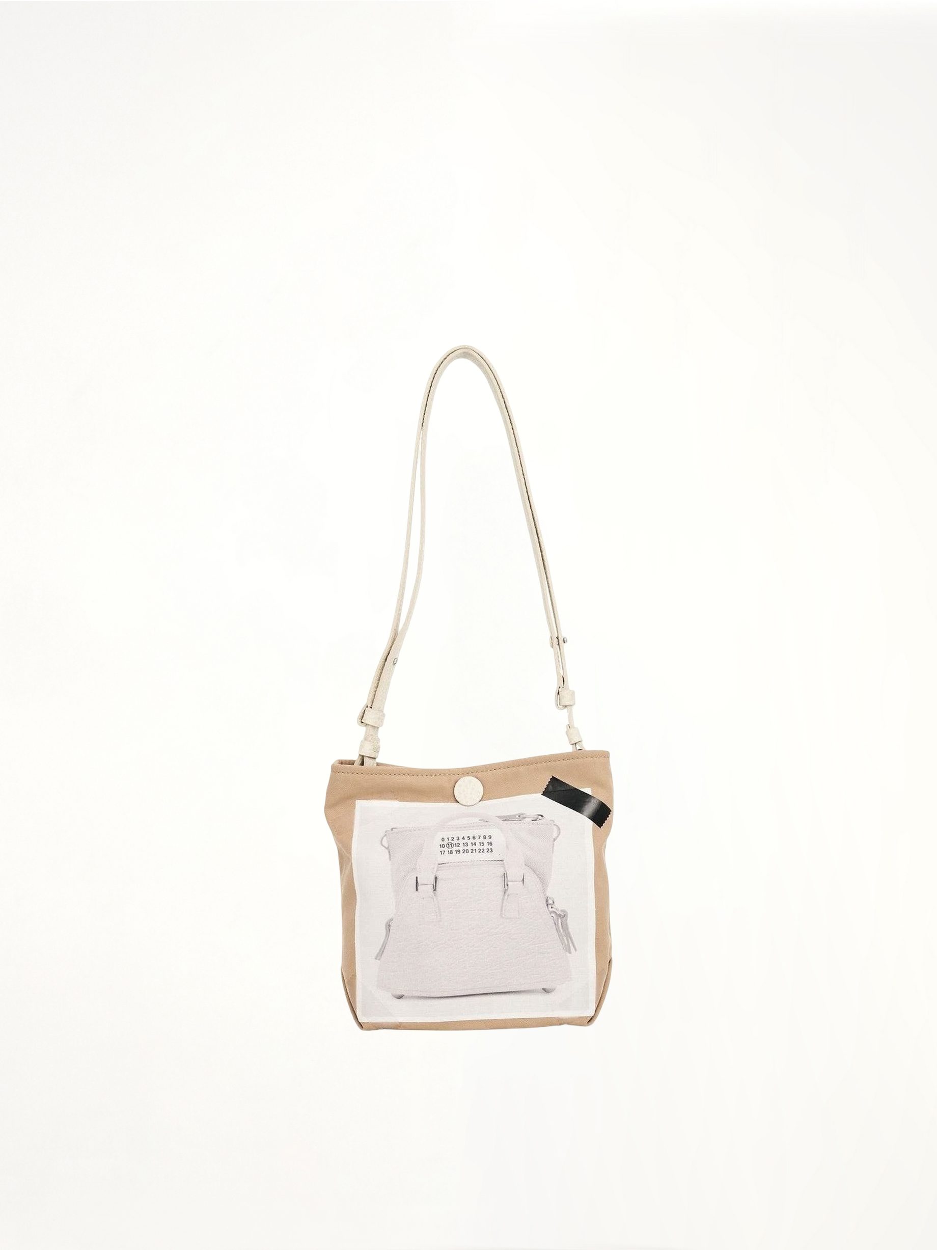 Trompe L'Oeil 5AC Baby Bag in Taupe/Greige