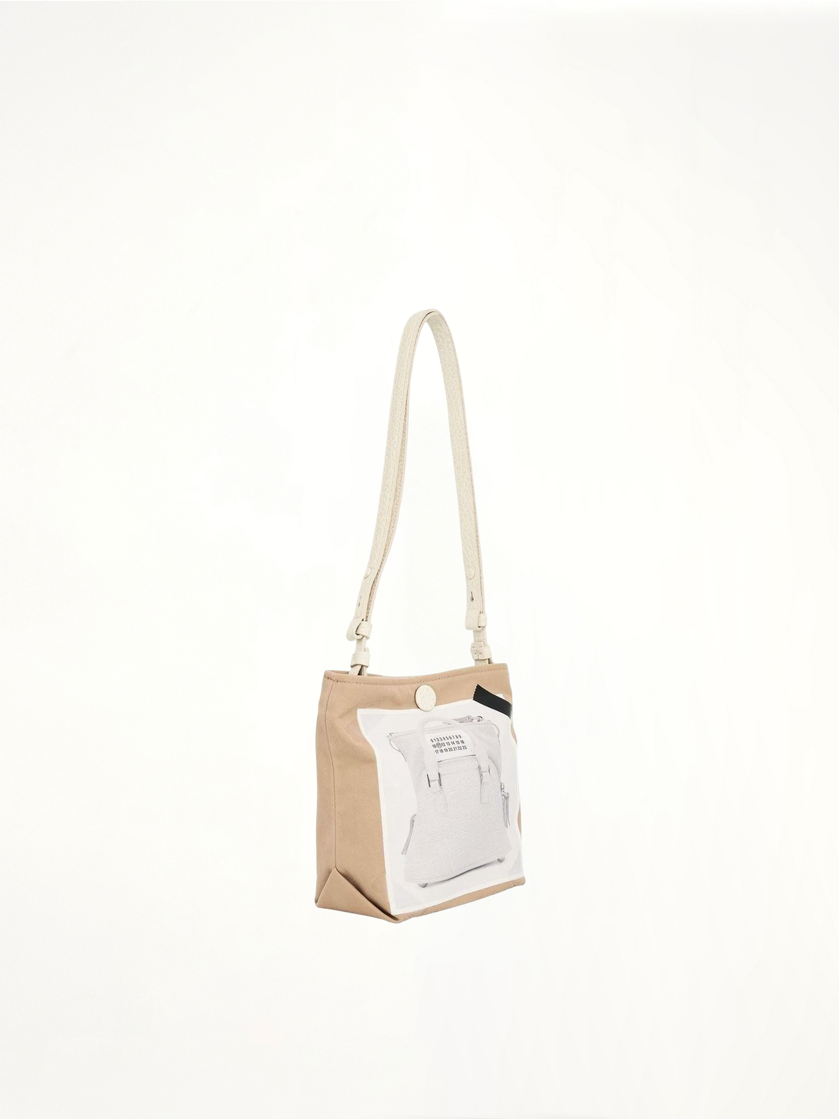 Trompe L'Oeil 5AC Baby Bag in Taupe/Greige