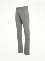 Regular and Straight Pants in Caviar
