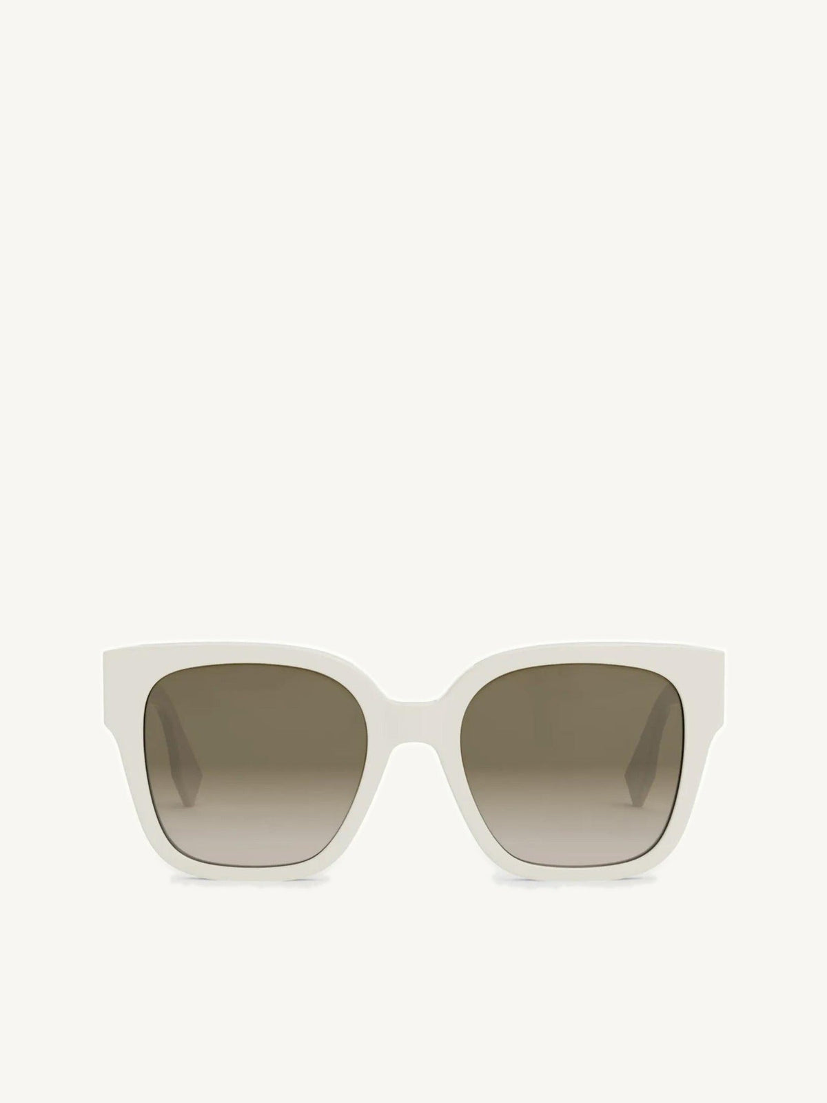 Fendi FE40063I 5425F Acetate Sunglasses in Ivory