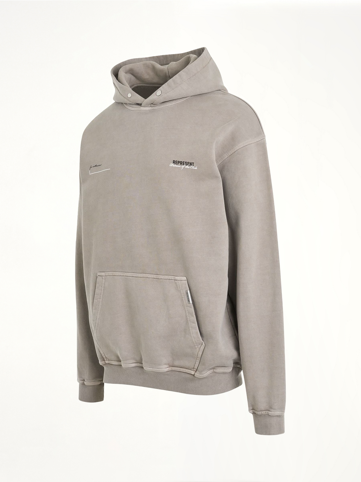 Patron of the Club Hoodie in Mudstone
