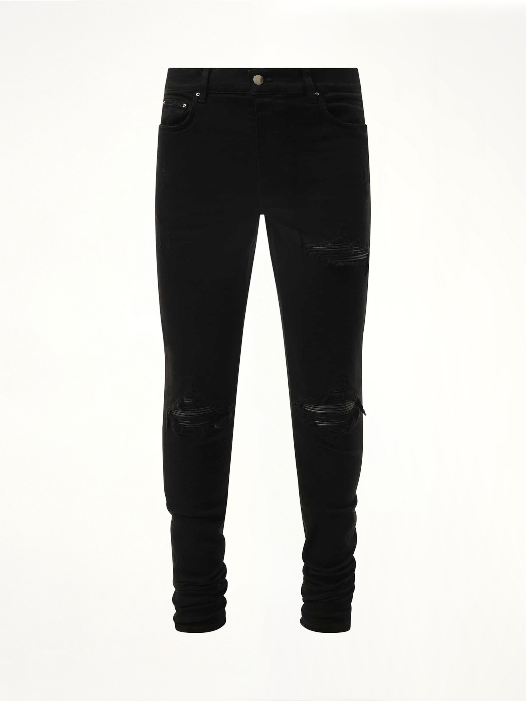 MX1 Distressed Jeans in Black