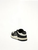 Shimmer Skeleton Sneaker in Black Back View | AMIRI